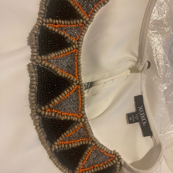 Xoxo dress with beaded collar - Picture 2 of 9